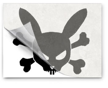 2D&nbsp;Vinyl Sticker Decals