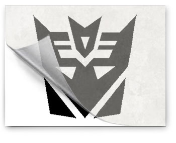 2D&nbsp;Vinyl Sticker Decals