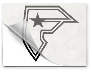 2D&nbsp;Vinyl Sticker Decals