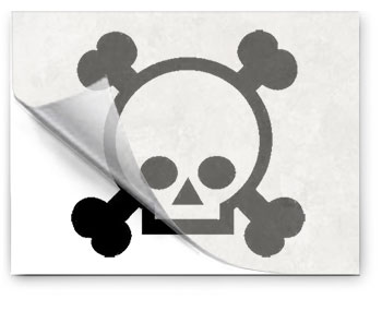 2D&nbsp;Vinyl Sticker Decals