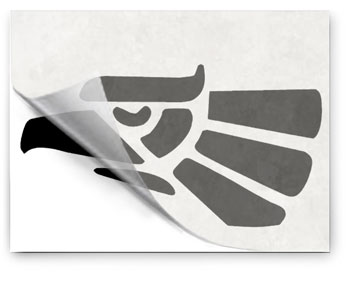 2D&nbsp;Vinyl Sticker Decals