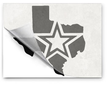 2D&nbsp;Vinyl Sticker Decals