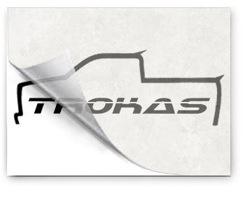 2D&nbsp;Vinyl Sticker Decals