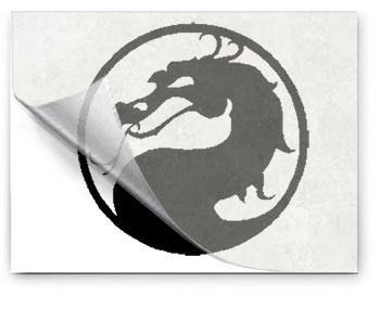 2D&nbsp;Vinyl Sticker Decals