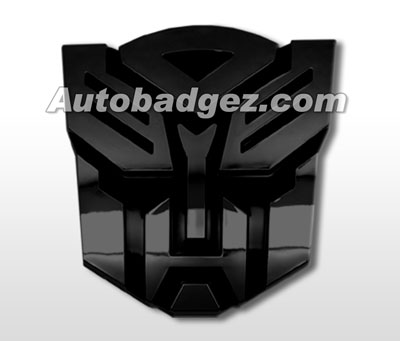 3D Chrome Adhesive Badge