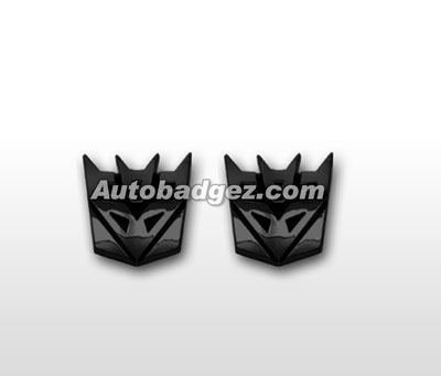 3D Chrome Adhesive Badge