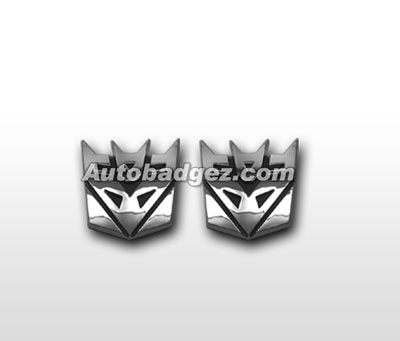 3D Chrome Adhesive Badge