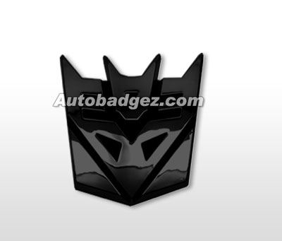 3D Chrome Adhesive Badge